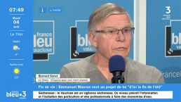 Interview de Bernard Senet sur le droit de mourir dans la dignité