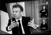 Photo de Macron à la télé