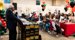 Imani Celebration in the SJC Library