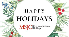 Happy Holidays from MSJC